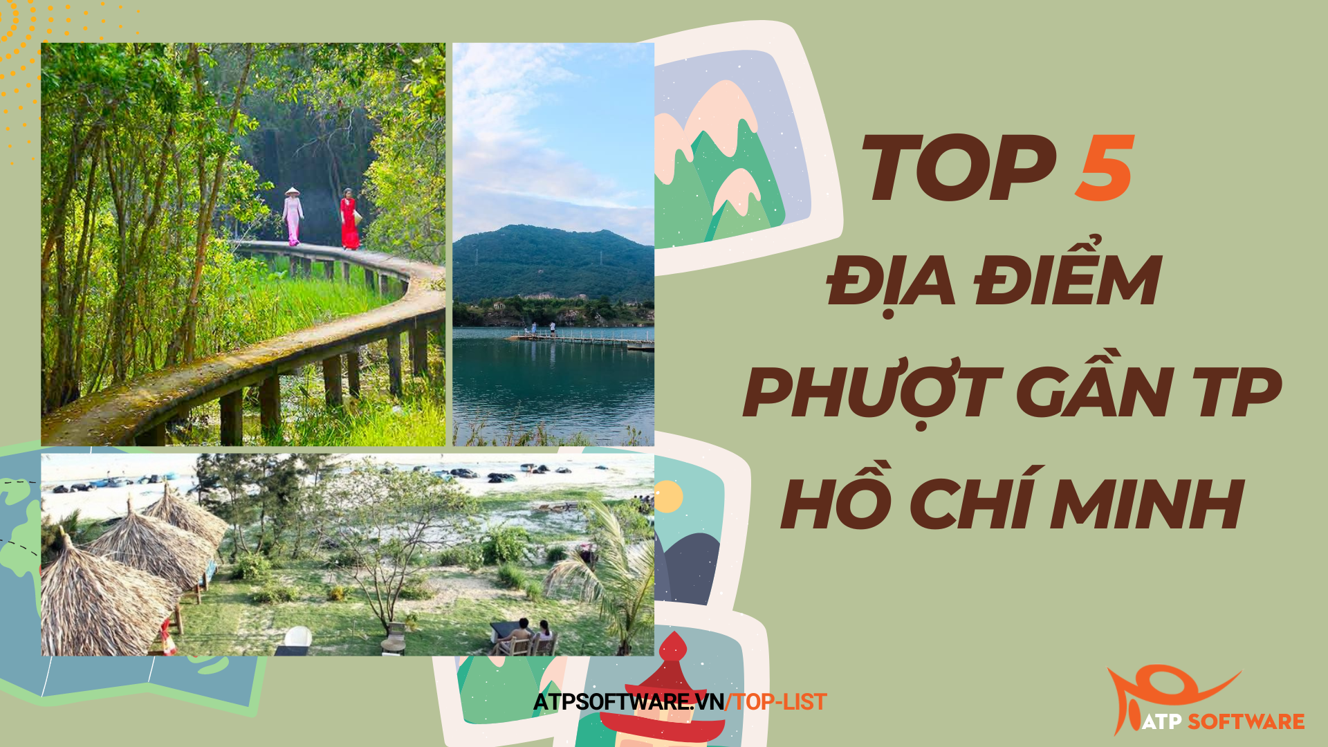 Top 5 địa điểm phượt gần TPHCM